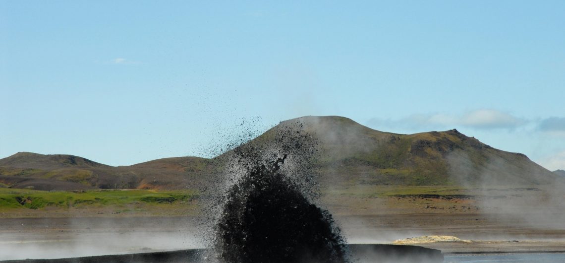 Geothermie Kleifarvatn Islande, Islande eruption lac Kleifarvatn